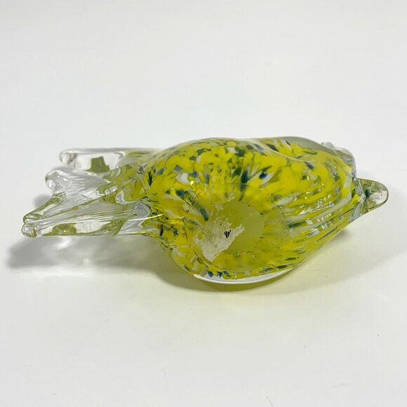 Set Of 2 Glass Angel Fish Figurines Paperweights Art Glass Decor Sculptures - Picture 8 of 11